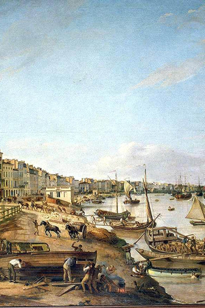 Bordeaux, le port de la lune
